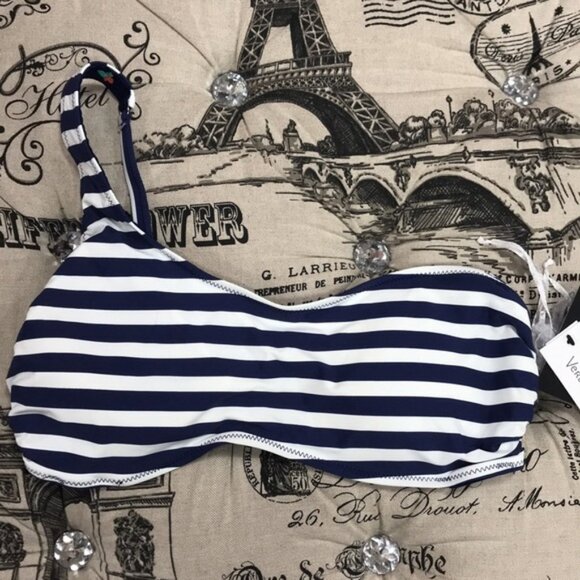 Vera Bradley Reversible Printed Bikini Top - Picture 6 of 6